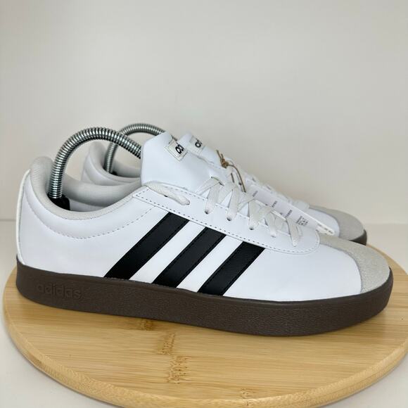 adidas Shoes - Adidas VL Court Base Sneaker Shoes White ID3714 Womens Size 9.5 NEW